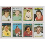 Trade cards, A&BC Gum, Footballers (Orange/red, 110-219) (set, 110 cards) (vg)