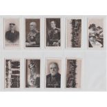 Trade cards, Edmondson's, War Series (9/25), British Ships (7/20, nos 5, 6, 8, 11, 13, 14 & 20) &