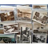 Postcards, Cornwall, a collection of approx 180 cards, mainly RP's, various locations, inc. China