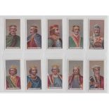 Cigarette cards, Wills, Kings & Queens (Long, 'Wills' at base) (50/51, missing 51) (ex)