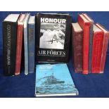 Books, 11 gallantry award reference books. 'Honour the Air Forces' by Michael Maton 2004 with dust