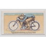 Cigarette card, Bellwood, Motor Cycle Series, type card, no 6 (corner crease o/w gd) (1)