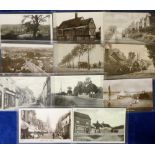 Postcards, Essex, a topographical selection of approx 110 cards, mainly RP's inc. Radwinter (9) (