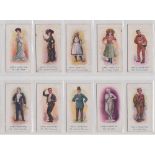 Cigarette cards, Cope's, Music Hall Artistes, (set 50 cards) (mixed condition, fair/gd)