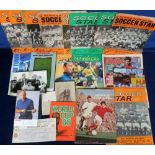 Sport, a mixed selection of items 1930's onwards inc. Football programmes, Soccer Star Magazines, (