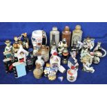 Collectables alcohol miniatures, 35+ assorted alcohol miniatures most from the 1950/60s to include