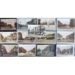 Postcards, Lancashire, a collection of 80 cards, RP's and printed, mostly street scenes from various