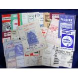 Football programmes, a collection of 27 Sottish and Irish programmes, mostly 1950/60's inc. Linfield