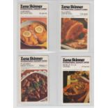 Trade cards, Brooke Bond, Zena Skinner International Cookery Cards 'X' size (12/50) (fair/gd)