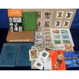 Cigarette, trade cards & reference books, a small selection of cards inc. Kellogg's, International