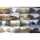 Postcards, Dorset, a selection of approx 30 cards of Wareham and Gillingham area. RP's are all of