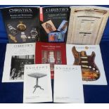 Auction Catalogues & reference books, a selection of auction catalogues from the 1980/90s, mostly