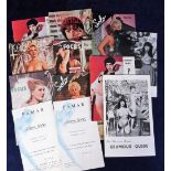 Glamour magazines, Harrison Marks, a collection of six small format magazines 'In Focus' (2), '