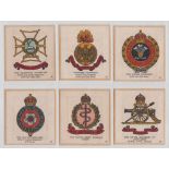 Tobacco silks, J. Sinclair, Regimental Badges (37/50) (one or two fair, mainly gd)