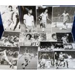 Football press photo's, Brazil, a collection of approx 140 b/w photo's, all relating to Brazilian