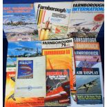Aviation, air show programmes, selection of programmes mainly covering the 1960s - 1990s, inc.