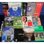 Football programmes, a collection of approx 80, mostly large format & modern, Big Match programmes