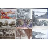 Postcards, a mixed UK topographical selection of approx 49 cards inc. Channel Islands (18),