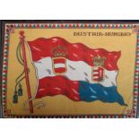 Tobacco blankets, ATC, National Flags, Premium size, 295mm x 95mm, 60 different (gd/vg)