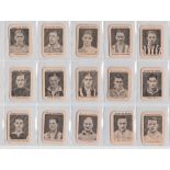 Trade cards, Thomson, Footballers - Hunt The Cup Cards, 'K' size (set, 52) (gd)