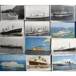 Postcards, Shipping, a collection of approx 70 cards mainly RP's inc. commercial, Holland-Amerika