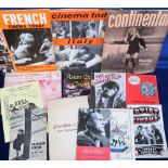 Cinema Memorabilia, a large quantity of foreign film brochures, booklets, magazine extracts etc.