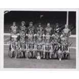 Football autographs, Liverpool FC, b/w team photo 1984/85, 10" x 8", with 14 original signatures