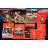 Football, Arsenal FC, a selection of items inc. 3 Pennant's European Fairs Cup Winners 1970, FAC &