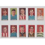 Cigarette cards, Cohen, Weenen, Football Captains 1907-8 (54/60 plus one duplicate) (gd) (55)