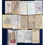 Cigarette cards, a collection of 15 wrapped sets (appear complete but not individually checked),