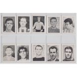 Trade cards, A&BC Gum, Footballers (In Pairs, 1-110) (set of 110 cards), all individually cut (gd/