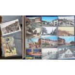 Postcards, Lancashire, a collection of approx 430 cards, vintage period through to the 1970's, RP'