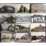 Postcards, Worcestershire, a good collection of approx 80 cards of Worcestershire with many RP's (