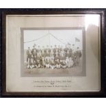 Collectables, 1898 photograph of the 'Committee of the Reading Biscuit Factory Athletic Sports'.