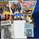 Music Memorabilia, Punk and New Wave, selection of 9 magazines from the late 1970s to early 80s inc.