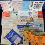 Football Programmes, a collection of 135+ Reserve team programmes including many single sheets.