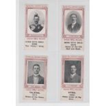 Trade cards, Edison, Edison Bell Portrait Gallery, 7 different plus 2 duplicates (some creasing,