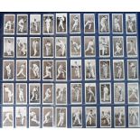 Cigarette cards, Hignett's, Prominent Cricketers of 1938 (set, 50 cards) (vg)