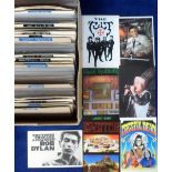 Pop music, a large collection of mostly modern pop-related postcards inc. The Clash, The Doors,
