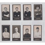 Cigarette cards, Smith's, Footballers (Titled, light blue backs) 8 type cards, Manchester United (4)