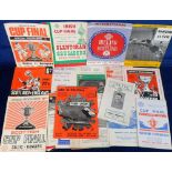 Football programmes, Scottish (20) & Irish (8) selection, late 1950's/60's inc. Home Farm v