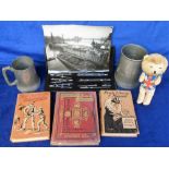Collectables, mixed selection inc. 2 pewter rowing tankards 'Putney Amateur Regatta 1933'