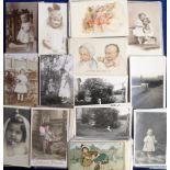 Postcards, Children, a collection of approx 150 cards inc. photographic, artist-drawn, greetings,