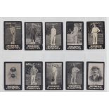 Cigarette cards, Ogden's Tabs, General Interest (Item 97-2, Cricket) (set, 21 cards) (1 fair (Abel),