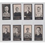 Cigarette cards, Smith's, (Footballers, Titled, light blue backs), 8 type cards, all Glasgow Rangers