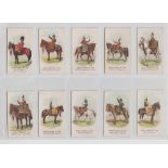 Cigarette cards, Wills (United Services), Drum Horses (set, 32 cards) (gd/vg)