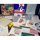 Ephemera, a vast quantity of items mainly from the 19th C to include b/w photos, greetings cards,