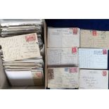 Postcards / Postmarks, a collection of approx 400 GB and Worldwide cards mostly picture postcards