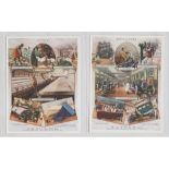 Cigarette cards, Wills, Industries of Britain, 'P' size (set, 12 cards) (vg/ex)