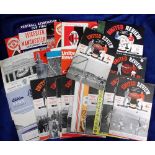 Football, Manchester Utd, a selection of 35+ items 1953/54 onwards inc. programmes v Newcastle 53/